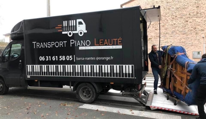 Transport De Pianos Leaute Demenagement Piano Paris Camion De Demenagement